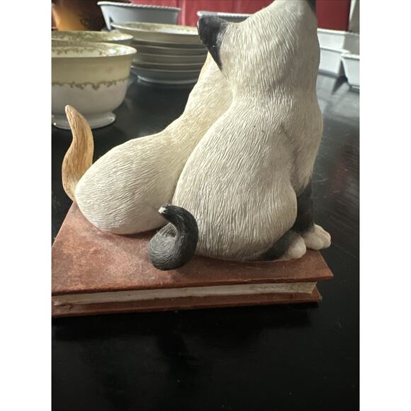 A Country Artist Kitten Tales Book of Friendship Cat Figurine CA04664 - Picture 7 of 9